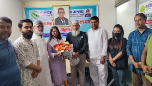 জাতীয় সাংবাদিক সংস্থার ভাইস প্রেসিডেন্ট হলেন অ্যাড. শাহানাজ জামান