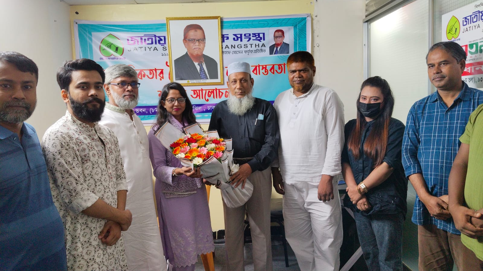 জাতীয় সাংবাদিক সংস্থার ভাইস প্রেসিডেন্ট হলেন অ্যাড. শাহানাজ জামান